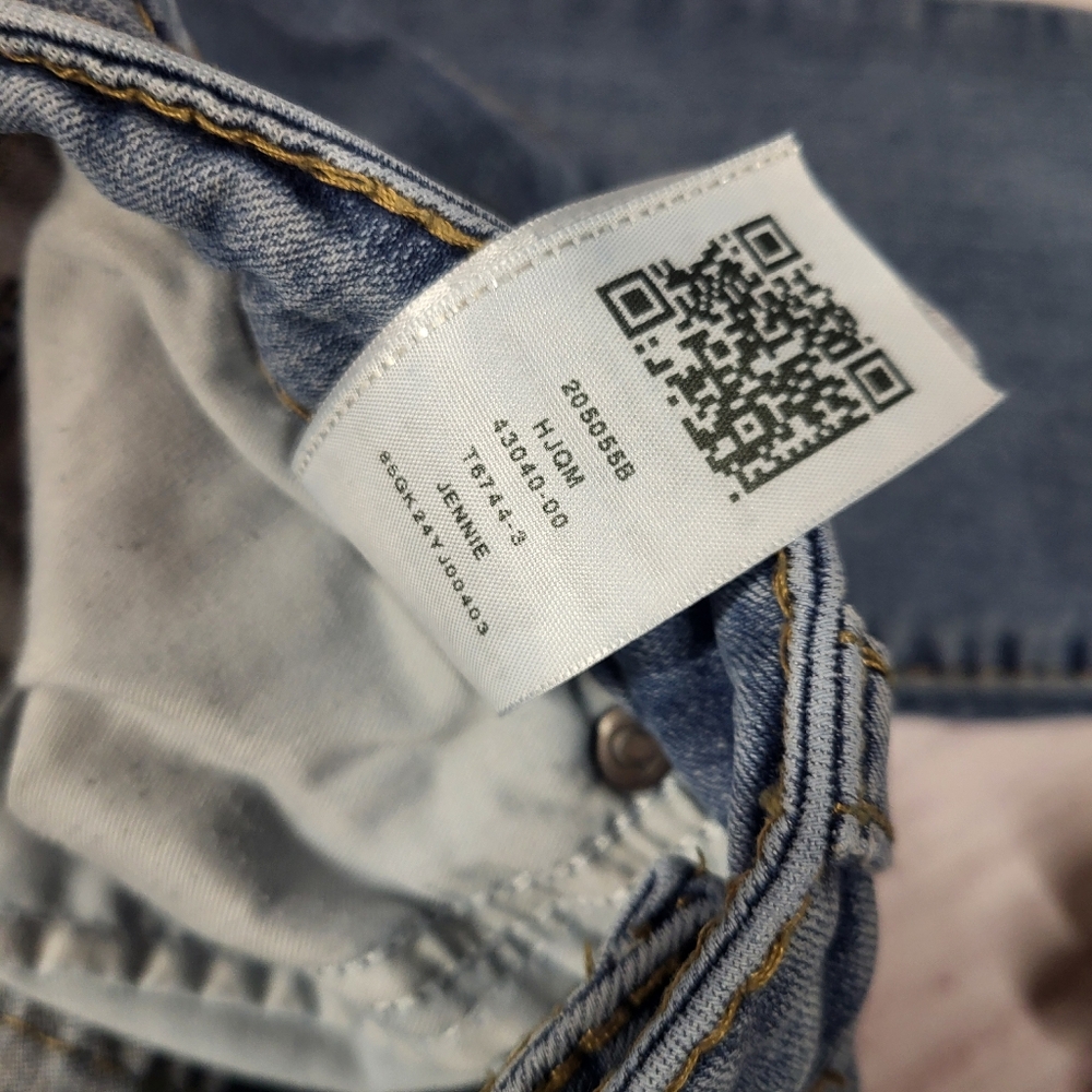 True Religion Jeans Women‎ Blue JENNIE Curvy Super Skinny Mid Rise Size 30 - Picture 5 of 11